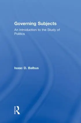 Balbus |  Governing Subjects | Buch |  Sack Fachmedien