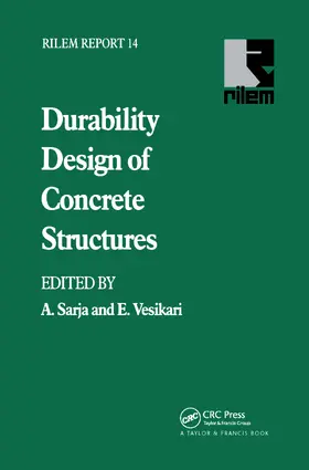 Sarja / Vesikari |  Durability Design of Concrete Structures | Buch |  Sack Fachmedien