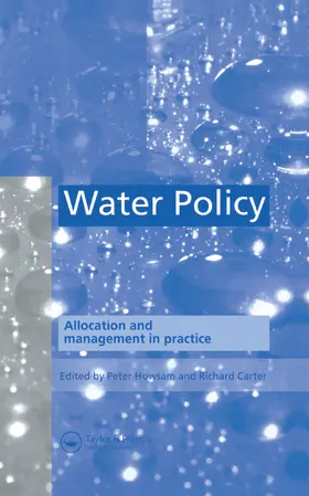 Howsam / Carter | Water Policy | Buch | 978-0-419-21650-6 | www2.sack.de