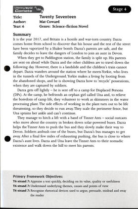 Coward |  Literacy World Comets Stage 4: Twenty Seventeen Guided Reading Card Framework Edition | Sonstiges |  Sack Fachmedien