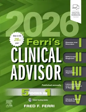 Ferri |  Ferri's Clinical Advisor 2026 | Buch |  Sack Fachmedien