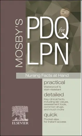 Mosby |  Mosby's PDQ for LPN | Buch |  Sack Fachmedien