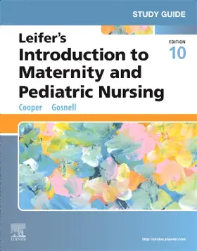 Gosnell / Cooper |  Study Guide for Leifer's Introduction to Maternity and Pediatric Nursing | Buch |  Sack Fachmedien