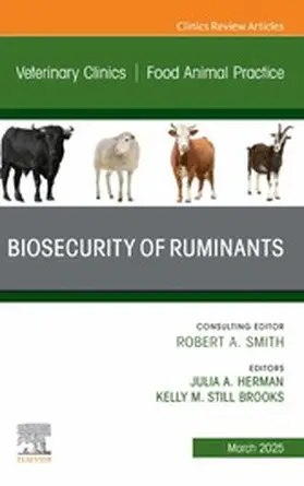 Herman |  Biosecurity of Ruminants, An Issue of Veterinary Clinics of North America: Food Animal Practice | eBook | Sack Fachmedien