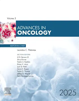 Platanias | Advances in Oncology, 2025 | Buch | 978-0-443-34579-1 | sack.de
