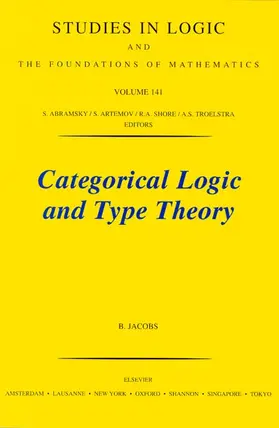Jacobs |  Categorical Logic and Type Theory | Buch |  Sack Fachmedien