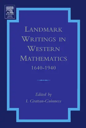 Grattan-Guinness |  Landmark Writings in Western Mathematics  1640-1940 | Buch |  Sack Fachmedien