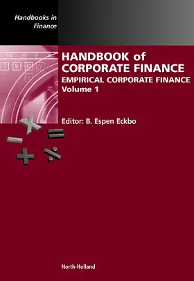 Eckbo |  Handbook of Corporate Finance | Buch |  Sack Fachmedien