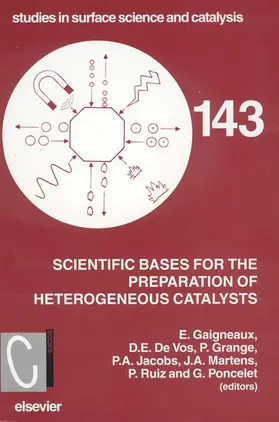 Gaigneaux / De Vos / Jacobs |  Scientific Bases for the Preparation of Heterogeneous Catalysts | Buch |  Sack Fachmedien