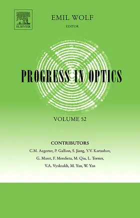  Progress in Optics | Buch |  Sack Fachmedien