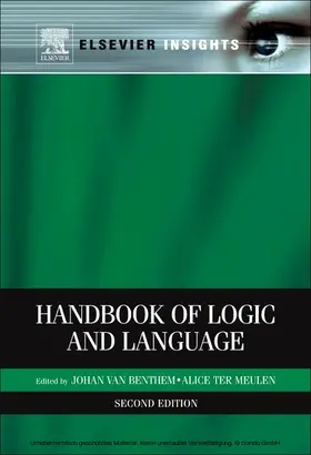 Benthem / Ter Meulen | Handbook of Logic and Language | E-Book | sack.de