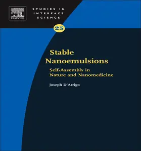D'Arrigo | Stable-Nanoemulsions | E-Book | sack.de