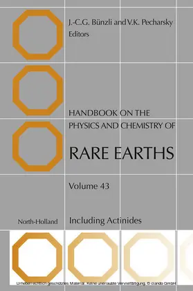 Bünzli / Pecharsky |  Handbook on the Physics and Chemistry of Rare Earths | eBook | Sack Fachmedien