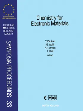 Jensen / Hirai / Wahl |  Chemistry for Electronic Materials | eBook | Sack Fachmedien