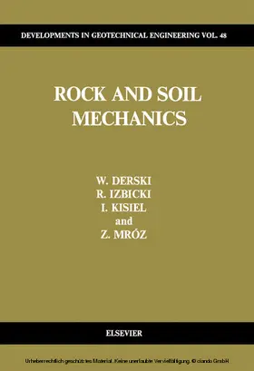 Derski / Izbicki / Kisiel |  Rock and Soil Mechanics | eBook | Sack Fachmedien
