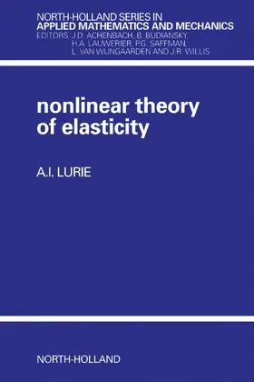 Lurie |  Non-Linear Theory of Elasticity | eBook | Sack Fachmedien