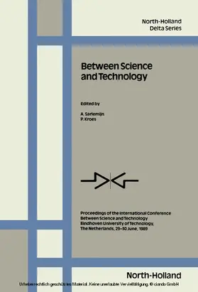 Kroes / Sarlemijn |  Between Science and Technology | eBook | Sack Fachmedien