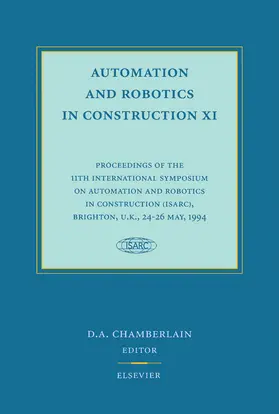 Chamberlain MA PgDPE MCSP RGN / Chamberlain |  Automation and Robotics in Construction XI | eBook | Sack Fachmedien