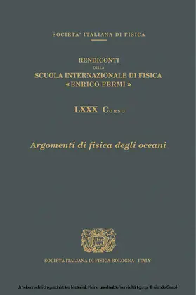 Osborne / Rizzoli |  Topics in Ocean Physics | eBook | Sack Fachmedien