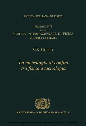Crovini / Quinn |  Metrology at the Frontiers of Physics and Technology | eBook | Sack Fachmedien