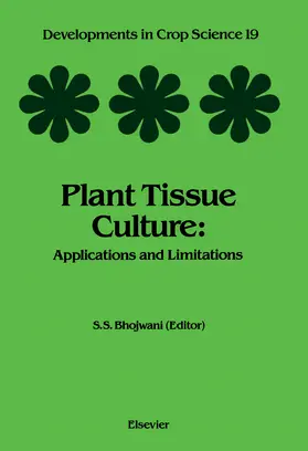 Bhojwani |  Plant Tissue Culture | eBook | Sack Fachmedien