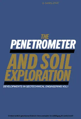 Sanglerat |  The Penetrometer and Soil Exploration | eBook | Sack Fachmedien