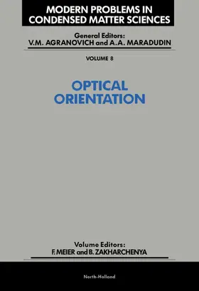 Meier / Zakharchenya |  Optical Orientation | eBook | Sack Fachmedien