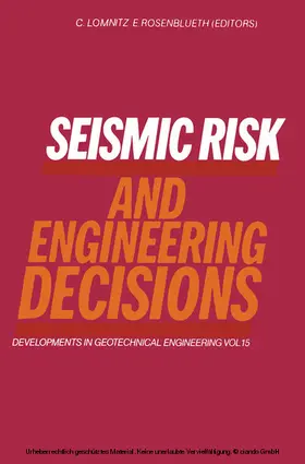 Lomnitz |  Seismic Risk and Engineering Decisions | eBook | Sack Fachmedien