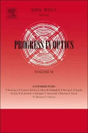 Progress in Optics | Buch | 978-0-444-62644-8 | www2.sack.de