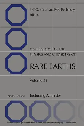  Handbook on the Physics and Chemistry of Rare Earths | eBook | Sack Fachmedien