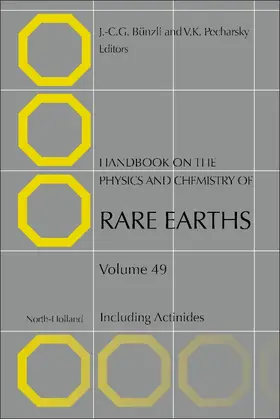 Bunzli | Handbook on the Physics and Chemistry of Rare Earths | Buch | 978-0-444-63699-7 | sack.de