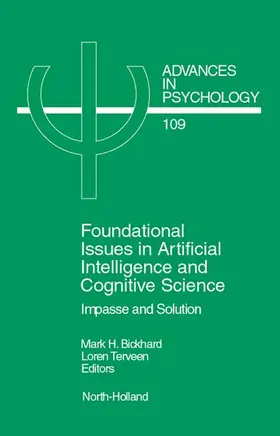 Bickhard / Terveen | Foundational Issues in Artificial Intelligence and Cognitive Science | Buch | 978-0-444-82048-8 | www2.sack.de