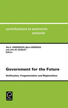 Andersson / Harsman |  Government for the Future | Buch |  Sack Fachmedien