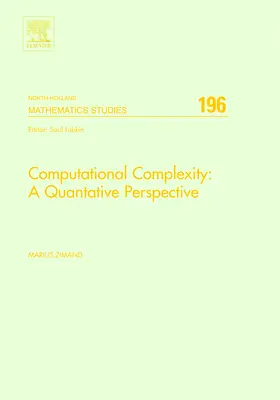 Zimand |  Computational Complexity | Buch |  Sack Fachmedien