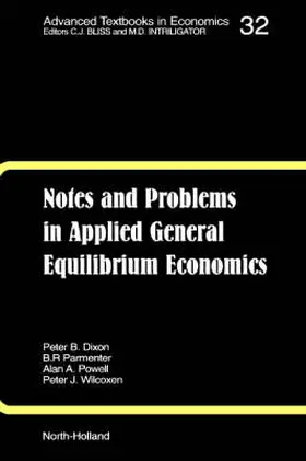 Pearson / Parmenter / Powell |  Notes and Problems in Applied General Equilibrium Economics | Buch |  Sack Fachmedien