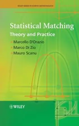 D'Orazio / Di Zio / Scanu |  Statistical Matching | eBook | Sack Fachmedien