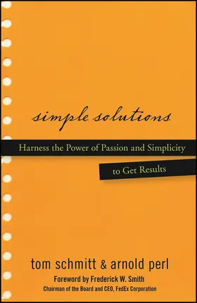 Schmitt / Perl / Smith |  Simple Solutions | Buch |  Sack Fachmedien