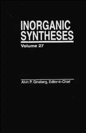  Inorganic Syntheses, Volume 27 | eBook | Sack Fachmedien