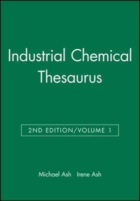  Industrial Chemical Thesaurus, Volume 1 | Buch |  Sack Fachmedien