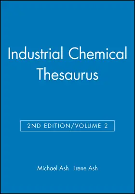 Ash |  Industrial Chemical Thesaurus, Volume 2 | Buch |  Sack Fachmedien