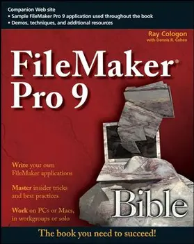 Cohen / Cologon |  FileMaker Pro 9 Bible | Buch |  Sack Fachmedien