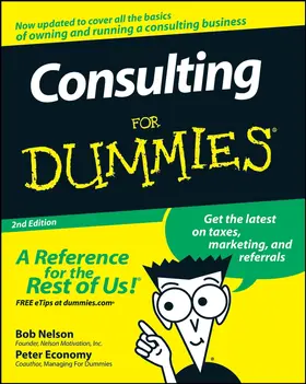 Nelson / Economy | Consulting for Dummies | Buch | 978-0-470-17809-6 | www2.sack.de