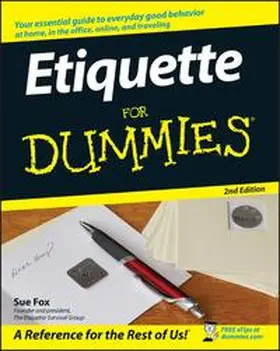 Fox |  Etiquette For Dummies | eBook | Sack Fachmedien