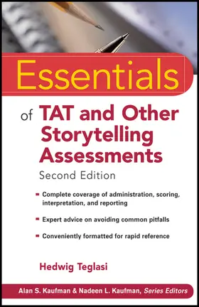 Teglasi | Essentials of Tat and Other Storytelling Assessments | Buch | 978-0-470-28192-5 | sack.de