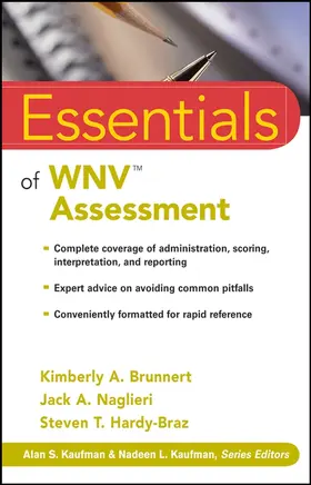 Brunnert / Naglieri / Hardy-Braz | Essentials of Wnv Assessment | Buch | 978-0-470-28467-4 | sack.de