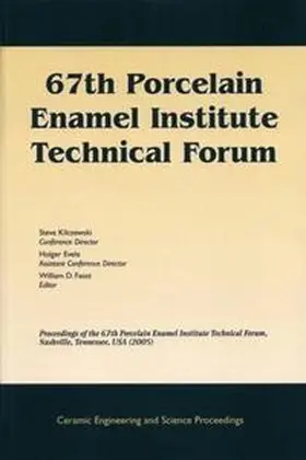 Faust |  67th Porcelain Enamel Institute Technical Forum | eBook | Sack Fachmedien