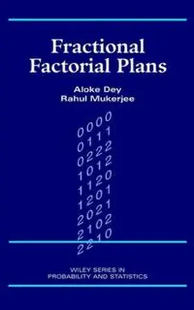 Dey / Mukerjee |  Fractional Factorial Plans | eBook | Sack Fachmedien