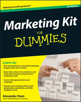 Hiam |  Marketing Kit for Dummies | Buch |  Sack Fachmedien