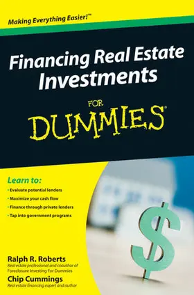 Roberts / Cummings / Kraynak |  Financing Real Estate Investments for Dummies | Buch |  Sack Fachmedien