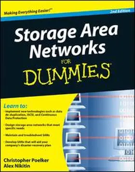 Poelker / Nikitin | Storage Area Networks For Dummies | E-Book | sack.de